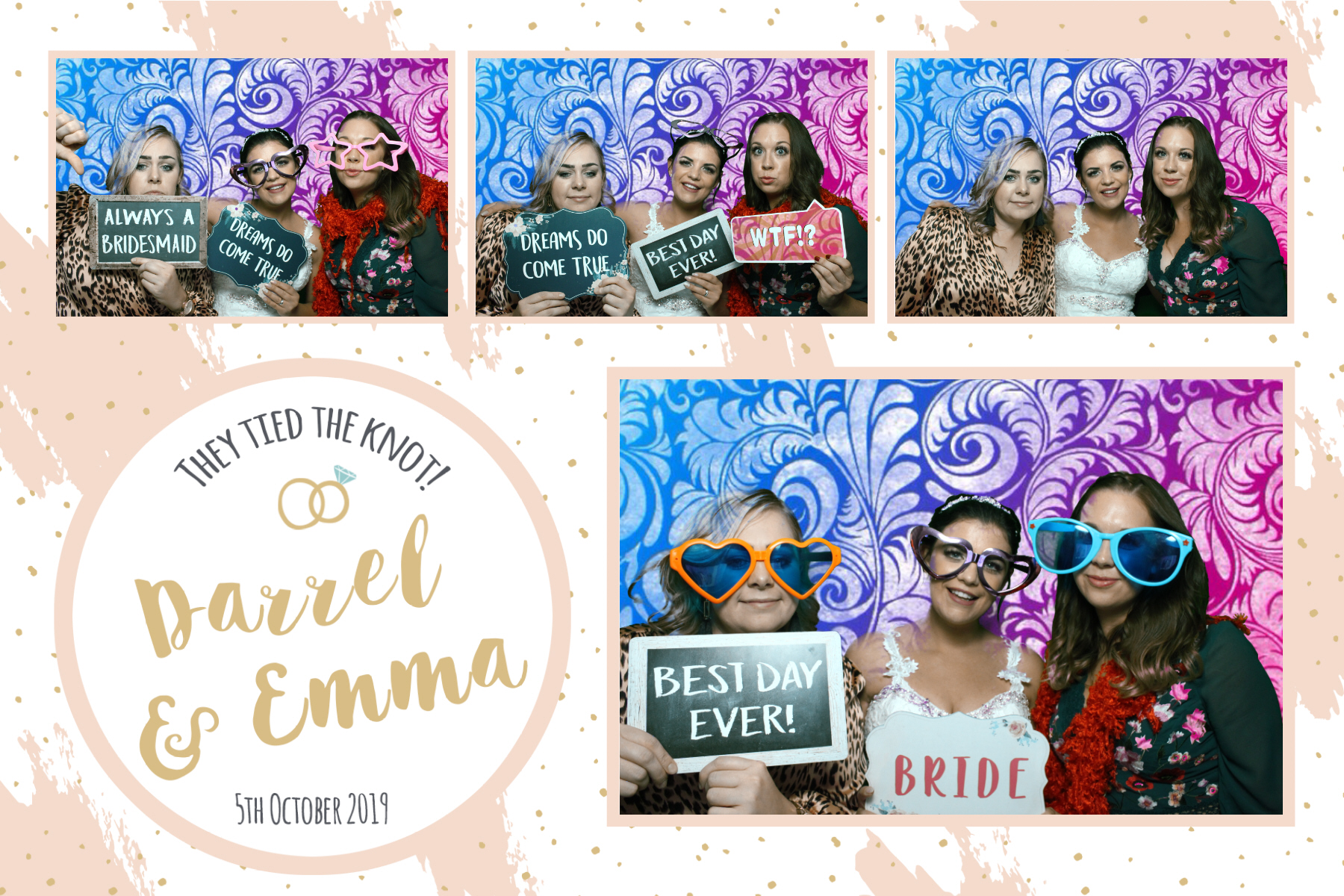 Darrel and Emma | View more photos from the event at gallery.blissbooth.co.uk/u/BlissBooth/Darrel-and-Emma